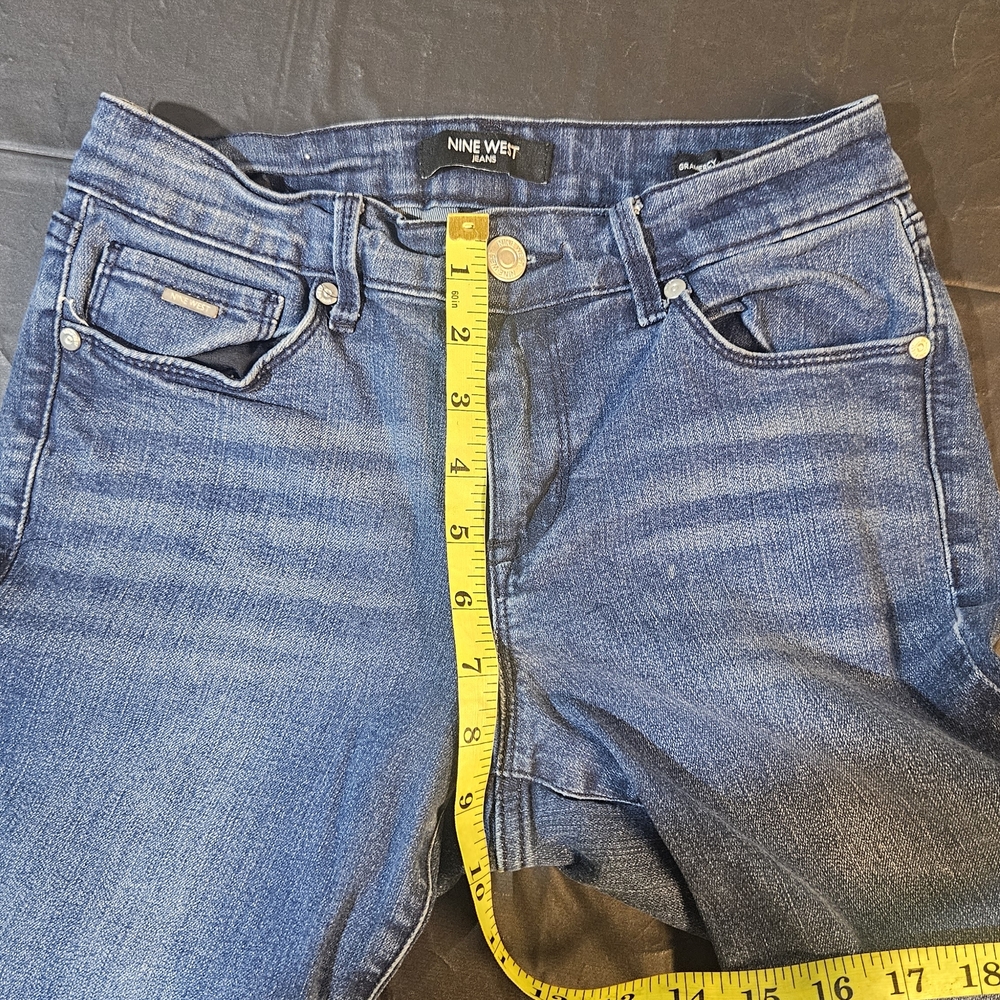Nine West Blue Ankle & Cropped Jeans - Picture 6 of 11